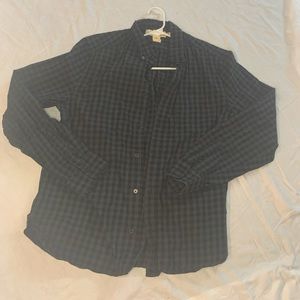 Mens L button down